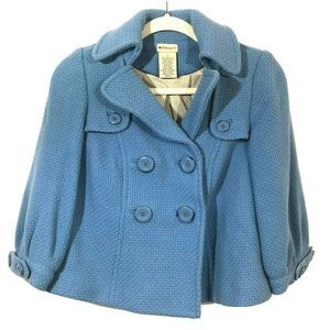 Anthropologie | Elevenses Cropped Pea Coat